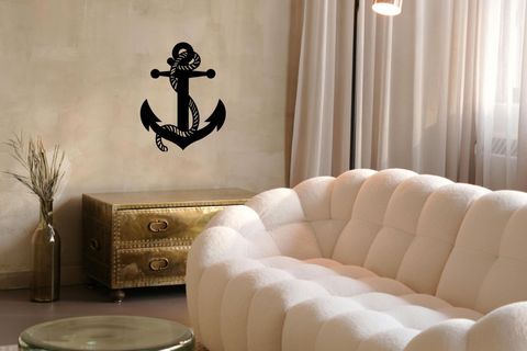 DENİZ ÇAPA LAZER KESİM TABLO, 39X50