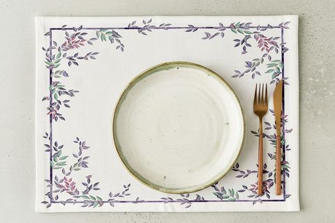 LAVANTA YAPRAKLARI PAMUKLU DÖRT ADET AMERİKAN SERVİSİ