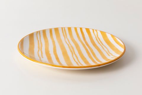 AMARİLLO LİNES ÜÇLÜ PASTA TABAĞI, 21 CM