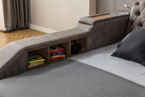 PRAGUE MASAJLI AKILLI KARYOLA, KAHVERENGİ