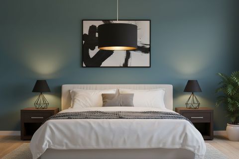 ELMAS ABAJUR SET, SİYAH