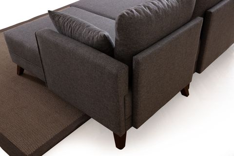 GLORİA MİNİ KÖŞE, GRİ, SAĞ