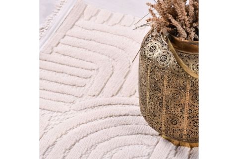 CREA HALI TUANA KABARTMALI YUMUŞAK MODERN HALI, TY03K, 80X300