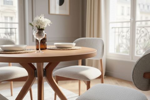 ESTELLA NATURAL MUTFAK MASA TAKIMI,100X100