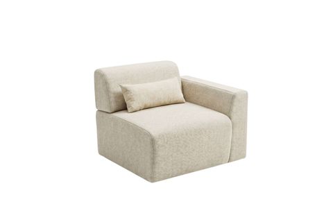 SAĞ KOLLU MODÜL, KREM, 100 CM