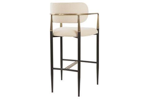 MÜNİCH METAL BAR TABURE, BEJ