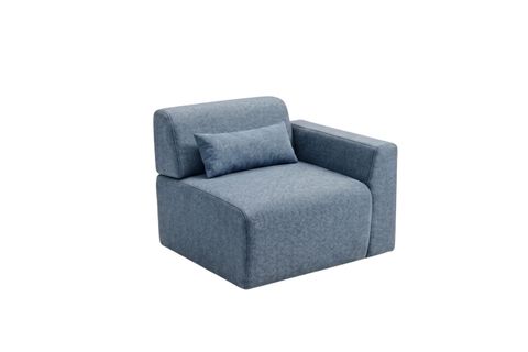 SAĞ KOLLU MODÜL, LACİVERT, 110 CM