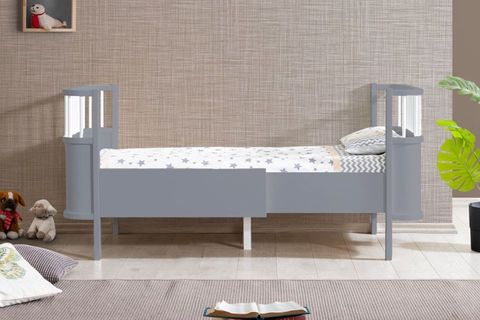 TREND BÜYÜYEBİLEN BEŞİK, GRİ, 90X130