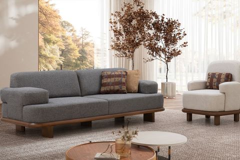 EVORA ÜÇLÜ KOLTUK, ANTRASİT