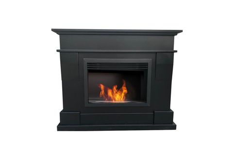 REHOME KORFLAME LEGNO SİYAH BACASIZ ŞÖMİNE