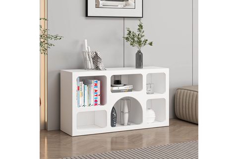 BOHEM MEBRAN KİTAPLIK, BEYAZ, 90 CM