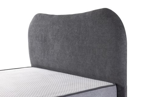 LUNA TREND BAZA VE BAŞLIK SETİ, GRİ, 120X200
