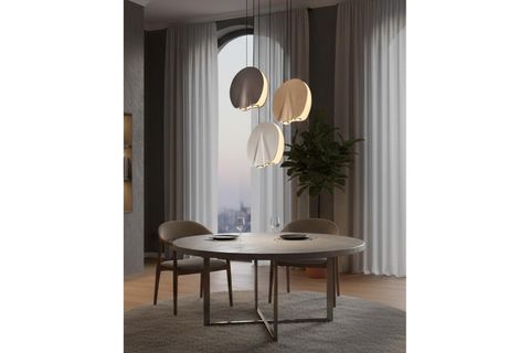 ÖZCAN AYDINLATMA OYSTER ÜÇLÜ SARKIT, MİXED, 5732-3A-28