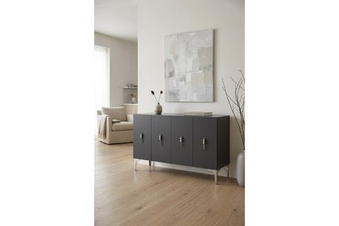 SALKIM KONSOL VE TV SEHPASI ANTRASİT SİLVER 120 CM KA1217AS