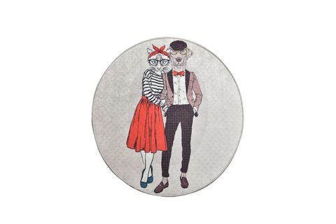 CHİLAİ HOME BEST COUPLE DJT ÇAP DEKORATİF HALI 100 CM