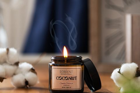 DFN HOME LORIENT HİNDİSTAN CEVİZİ KOKULU KAVANOZ MUM 100 GR