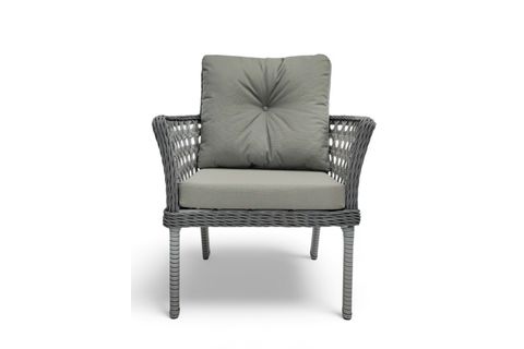 SİDE RATTAN BAHÇE MASA TAKIMI, 7 KİŞİLİK, 100X180