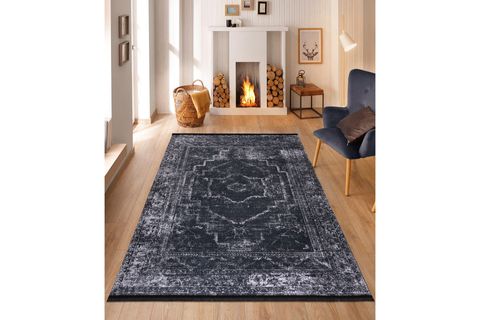 RABAT PAMUK DOKUMA ŞÖNİL HALI 1710, YIKANABİLİR, MULTİ, 80X150