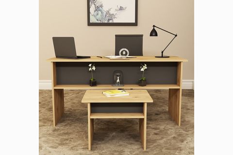 KALENDER DEKOR MERKÜR-1-2-MRK06 OFİS BÜRO MASASI TAKIMI