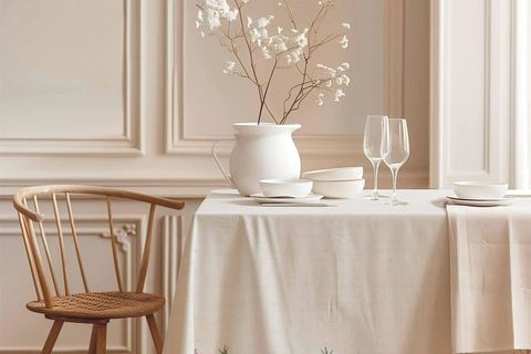 PASKALYA PAMUK MASA ÖRTÜSÜ, 100X100 CM