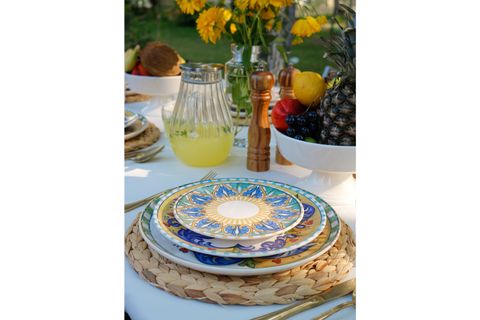 THE MİA LİMONCELLO PASTA TABAĞI 6LI SET 19 CM