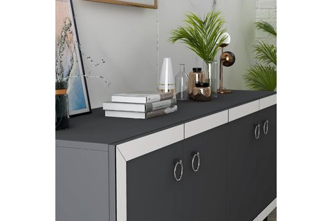 SELLEN KONSOL, ANTRASİT BEYAZ