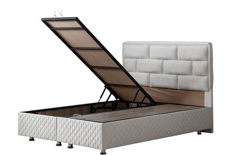 DİEGO NEW BAZA VE BAŞLIK SETİ, KREM, 150X200