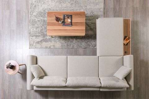 DEKOR KÖŞE KOLTUK, KREM, SOL KÖŞE