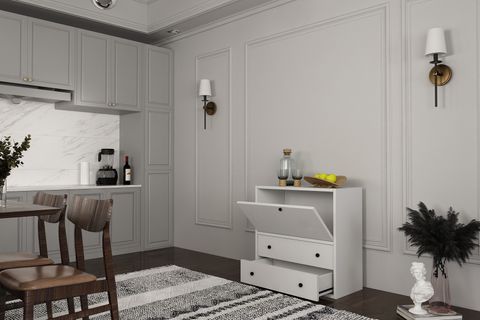 BK ÇOK AMAÇLI DOLAP, 2 ÇEKMECELİ, ÇAD