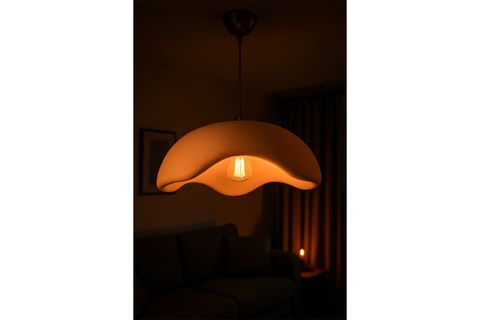 HANDMADE WABİ SABİ KARBON BETON AVİZE, ONDİA