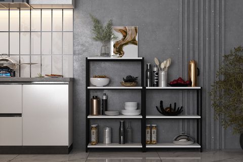BKC ÇOK AMAÇLI DOLAP, 3 KATLI, BEYAZ, ÇAD-1025
