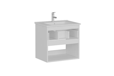 NİKA BANYO DOLABI ALT 65CM AS2K1Ç ETJ BEYAZ