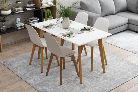 WOODESK FLORANSA MASA TAKIMI, BEYAZ, 140X75, CPT7691-140