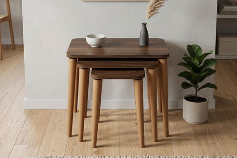 LETTO ZİGON SEHPA, CEVİZ
