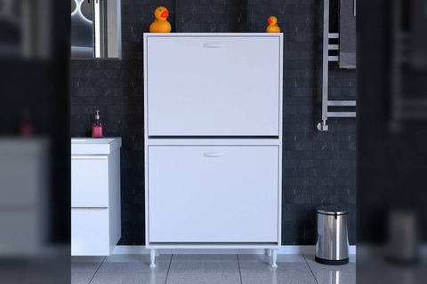 İLKİM ALT VE ÜST MODÜL SEPETLİ BANYO DOLABI, 70 CM