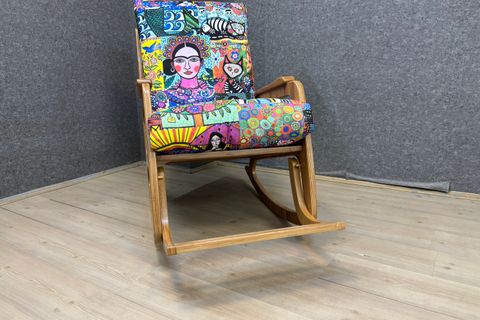 KONTES SALLANAN SANDALYE, DİEGO, NATUREL AYAK