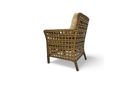 PAVİA RATTAN ÜÇLÜ BAHÇE MOBİLYASI, KAHVERENGİ