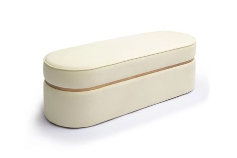 MİNOTTİ KADİFE BENCH, KREM