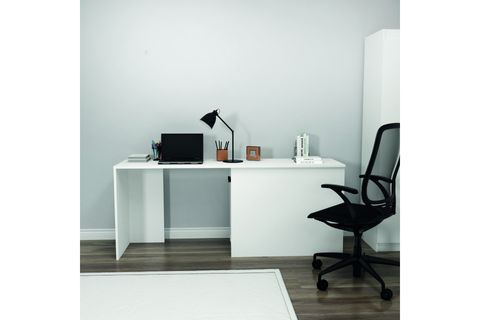 AKSER ÇALIŞMA MASASI, BEYAZ