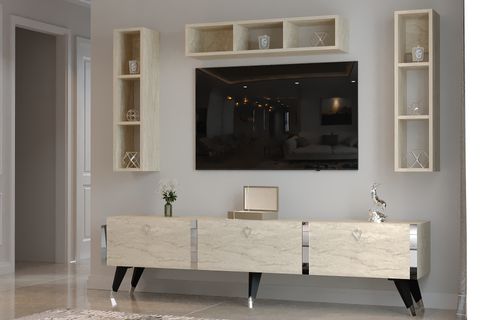 FENİX TV ÜNİTESİ, TRAVERTEN