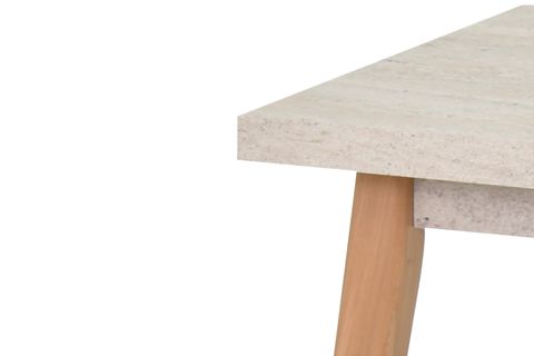 AVANOS MDF SABİT MUTFAK MASASI, 60X90 CM, BEJ NATUREL