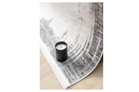 ASPENDOS AKRİLİK DOKUMA MAKİNE HALISI, GRİ, 160X230