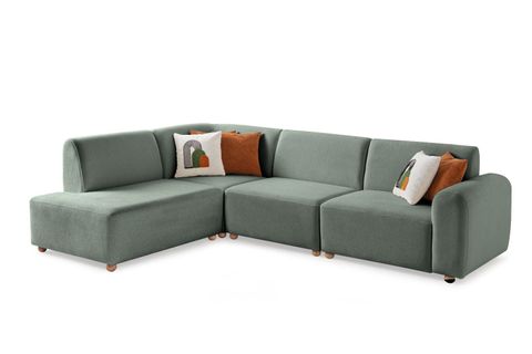 BRUSSELS SOL KÖŞE KOLTUK, SU YEŞİLİ