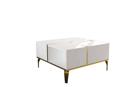 NİRVANA ORTA SEHPA, BEYAZ GOLD