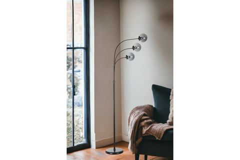 BADİ ÜÇLÜ LAMBADER, SİYAH FÜME CAMLI