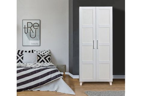 LANTANA GARDIROP, BEYAZ, 2 KAPAKLI