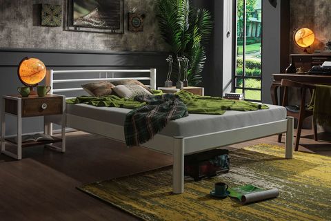 ASOS S METAL KARYOLA, BEYAZ, 150X200