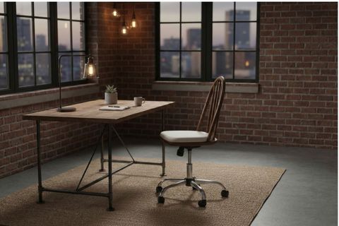 LAURA AHŞAP OFİS ÇALIŞMA SANDALYESİ, CEVİZ