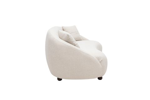 NAPLES THREE SEATER SOFA, ECRU, UK