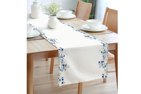 BAHAR SOFRASI PAMUKLU MASA RUNNER, 0047 50X150